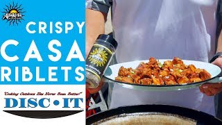 Crispy Casa Pork Riblets Recipe Made On The Grill [upl. by Nhar14]