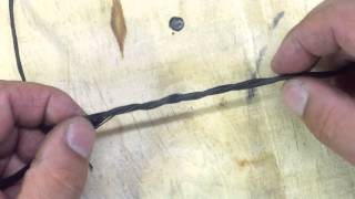 How to make the flemish bow string [upl. by Delamare]