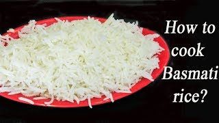 बासमती तांदूळ कसा शिजवायचा  How To Cook Basmati Rice  MadhurasRecipe Marathi [upl. by Eiramit]