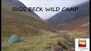 RIGG BECK WILD CAMP via Buttermere ft WILD COUNTRY HELM 1 COMPACT [upl. by Asilet164]