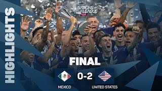 Highlights  Mexico vs United States  202324 Concacaf Nations League Final [upl. by Nytsirc]