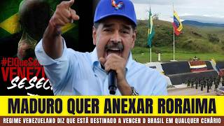 Maduro QUER TERRITÓRIO BRASILEIRO na Fronteira e Diz Que Vence Fácil o Brasil [upl. by Ahsiret]