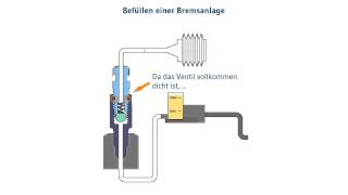 Bremse entlüften  Bremsen befüllen ganz einfach  bei PKW mit dem stahlbus Entlüftunfsventil [upl. by Kayla]