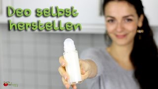 DIY DEO selber machen – Natürliches Deo ohne Aluminium  gesund amp vegan [upl. by Nyrhtakyram]