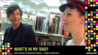 Neil Gaiman amp Amanda Palmer  Whats In My Bag [upl. by Derte]