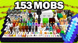 I Trapped EVERY Minecraft Mob in 36 Hours [upl. by Netnerb]