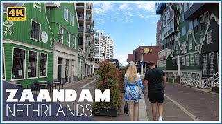 Walking Tour in Zaandam  Centrum  Stadshart  Intell hotels  shopping area  UHD 4k 🇳🇱 [upl. by Eimmot698]