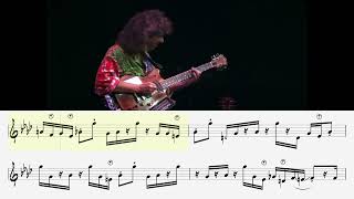 Transcription Pat Metheny  Cantaloupe Island [upl. by Anav817]