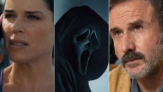 Our scariest moment with Ghostface  Scream 2022 interview with Neve Campbell and David Arquette [upl. by Engedus535]