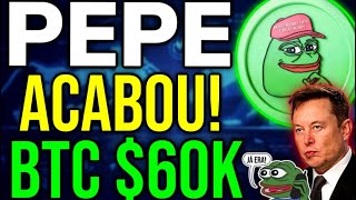 🚨URGENTE  JÁ ERA PEPE COIN AGORA [upl. by Pickar]