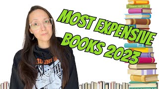 Most Expensive Books Sold On AbeBooks 2023 [upl. by Airdnaxila]