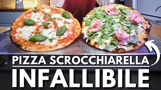 Ricetta Infallibile PIZZA ROMANA SCROCCHIARELLA è migliore della napoletana 😳 [upl. by Terr797]