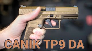 Gun Review Canik TP9 DA A BudgetBuy Firearm [upl. by Enymsaj927]