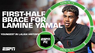 Lamine Yamal makes history in Barcelona’s win vs Girona  ESPN FC [upl. by Yank]