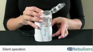 Just Nebulizers Lumiscope Portable Ultrasonic Nebulizer [upl. by Merriott562]