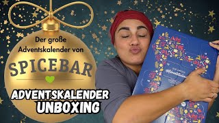 Spicebar Bio Deluxe Adventskalender 2023 Unboxing  Adventskalender 2023 Unboxing l Elanhelo [upl. by Ellinad]