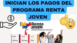 Inician los pagos 💸 del programa RENTA JOVEN 🙏 [upl. by Eugeniusz]