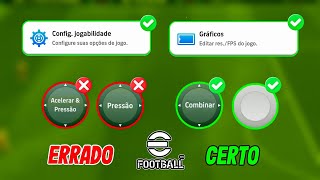 MELHORES CONFIGURAÇÕES QUE PODEM TE LEVAR A PRIMEIRA DIVISÃO NO EFOOTBALL 2025 MOBILE [upl. by Colombi881]