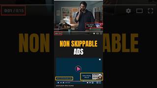 YouTube ads  Skippable ads  Non Skippable ads  Google Ads short shortsvideo digitalmarketing [upl. by Orazal787]