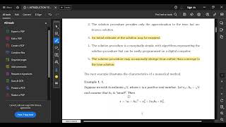 INTRODUCTION TO NUMERICAL ANALYSIC [upl. by Patt]