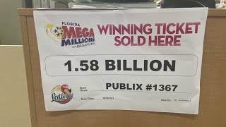 158 billion Mega Millions winner in Florida revealed [upl. by Yelram]