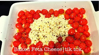 Baked Feta Cheese Pasta Viral Tik Tok Recipe [upl. by Liu]