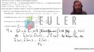 0Exercice n°12 Majoration dune somme  Prépa HEC  ECS  ECE [upl. by Ahsat]