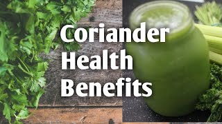 Health Benefits Of Coriander Leaves  Coriander Seeds For Weight Loss  Healthypedia [upl. by Einalem]