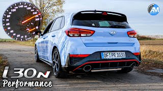 NEW Hyundai i30 N Performance NDCT🔥  0266 kmh acceleration🏁  by Automann in 4K [upl. by Siskind]