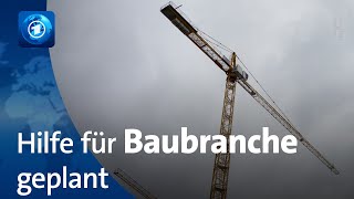 Bauministerin Geywitz will Hilfspaket für Baubranche vorlegen [upl. by Nenerb]