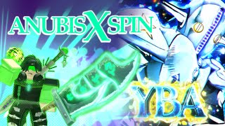 YBA Anubis spin is VERY underrated [upl. by Airec]