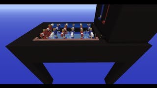 Foosball in Minecraft [upl. by Gladstone]