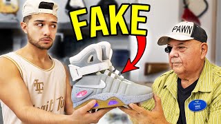 Pawning Fake Nike Air Mags [upl. by Ztnahc424]