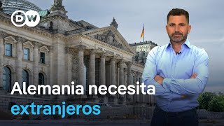 Alemania quiere atraer más inmigrantes pero solo cualificados [upl. by Irina100]