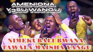 AMENIONA YESU 247 I WILL WORSHIP amp NIMEKUBALI BWANA TAWALA MAISHA YANGU By Minister Danybless [upl. by Burlie]