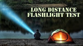 Olight Javelot Flashlight Beam Test  730 METER distance [upl. by Tteltrab280]