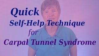 Quick Carpal Tunnel Technique [upl. by Aicelet351]