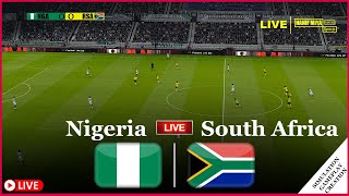 LIVE 2024 Nigeria vs South AfricaAfrican Cup of NationsVideo game simulation [upl. by Ruhnke227]