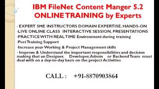 IBM FileNet Content Manger5 2 Training and Support [upl. by Nugent]