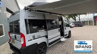 Hymer Free Campus 600 Buscamper met uitzetdak 4 slaapplaatsen en 9 traps automaat [upl. by Nisen]