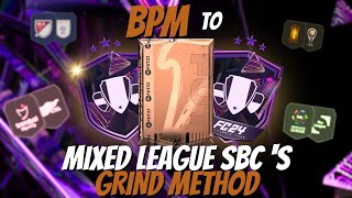 How to complete BPM to MIXED LEAGUE SBC  GRIND [upl. by Dinan529]