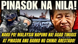 NAKU PO MALAYSIA NAPUNO NA AGAD TINUGIS AT PINASOK ANG BARKO NG CHINA NA NAGSASAGAWA NG ILEGAL [upl. by Butch43]