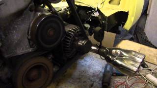 VW Camper with Zetec engine first start with original ECU and PATS [upl. by Josiah]