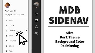 Bootstrap Sidenav  Tutorial on the latest Bootstrap 5 [upl. by Rina2]