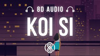 Afsana khan • koi si🎧8D Audio🎧  Lyrics [upl. by Enelec]