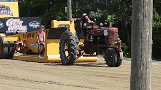 Antique Tractor Pull has a good pullRichmond CornerNBaUG 24TH2024 [upl. by Amity62]