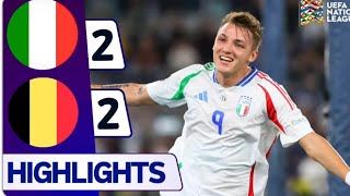 Italy vs Belgium 22  All Goals amp Extended Highlights [upl. by Adah501]