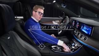 Lightsout interior experience  2017 MercedesBenz EClass E 300 Mercedes Benz of Scottsdale [upl. by Garnett]