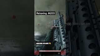 Relaxing M203 Subscribe for more callofduty blackops6 gameplay cod bo6 trend warzoneclips [upl. by Codel98]