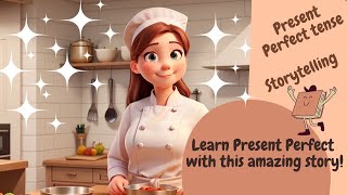 Learn Present Perfect Tense With a Story English Short Story [upl. by Sikleb]